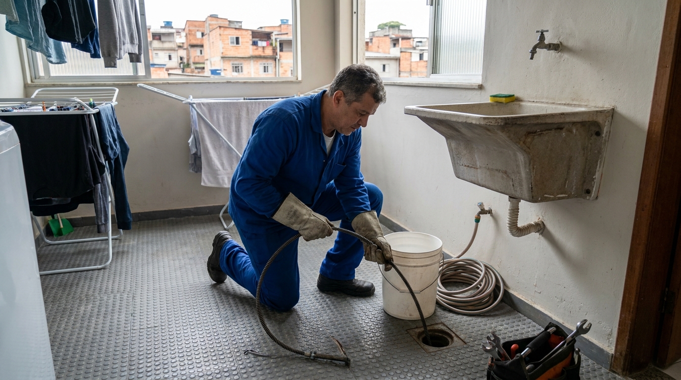 Desentupimento de Ralos Externos em Campo Grande‑MS